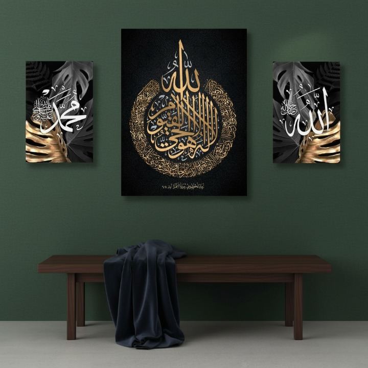 3-Piece Decorative Wall Art Frame Set – Modern Home Decor