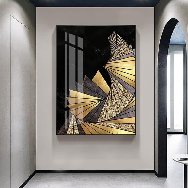 Set Of 3pcs Flower Metal Art Wall Frame