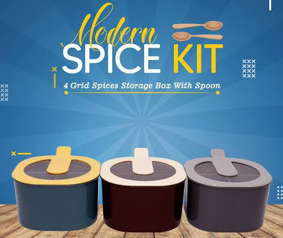 4-in-1 Spice Kit With Free Spoons