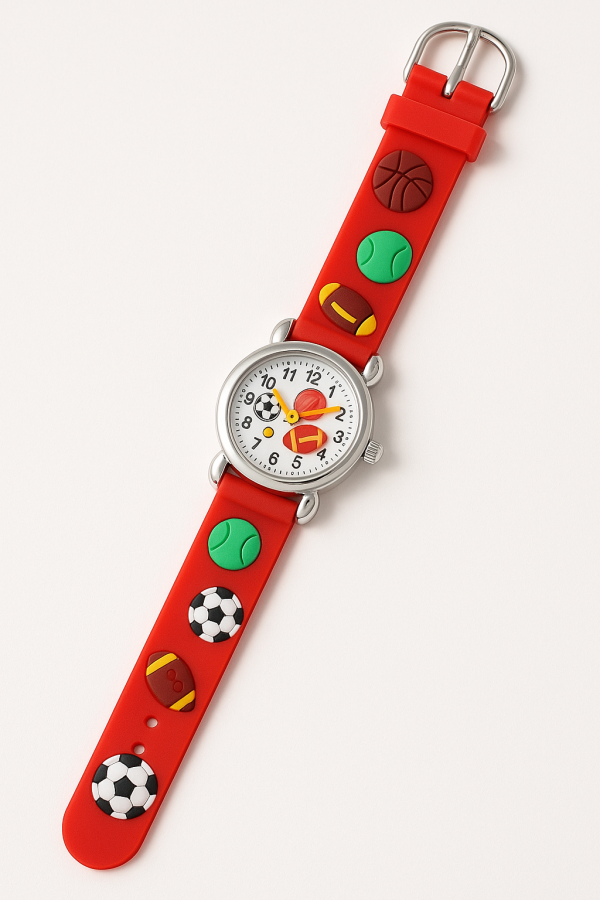 Silicone Quartz Wristwatche for kids