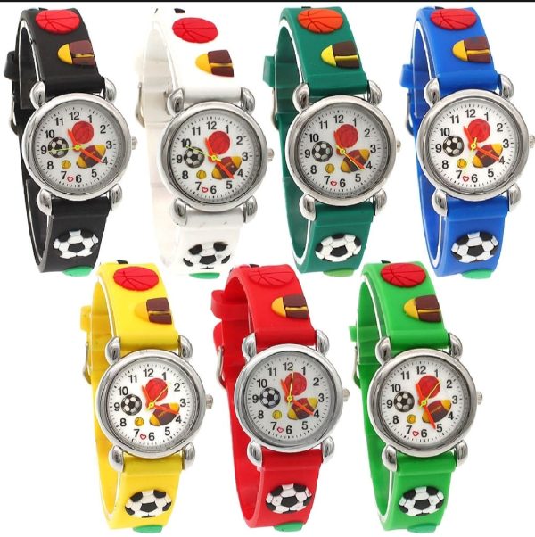 Silicone Quartz Wristwatche for kids