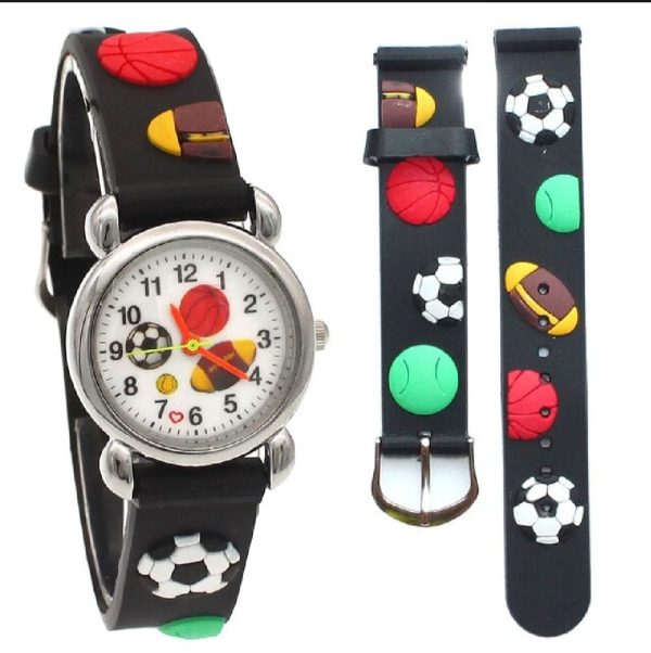 Silicone Quartz Wristwatche for kids