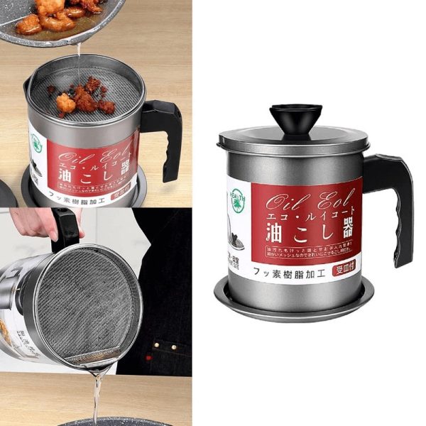 Carbon Steel Fryer Oil Pot