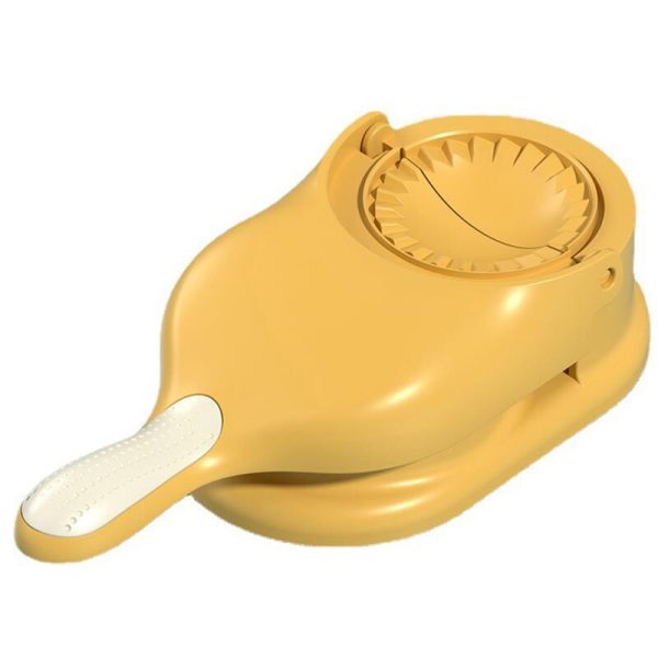 1 Dumpling Maker & 10 Pcs Of Serving Plate Set