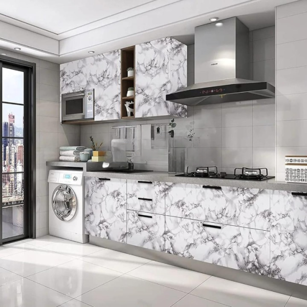 Marble Self-Adhesive, Anti Oil, Heat Resistant Wallpaper