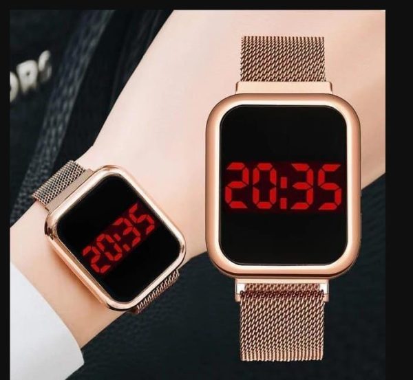 Touch Led Magnet smart digital Watch-Fashion Casual Sports Men’s Watch