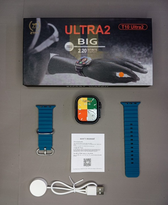 T10 Ultra 2 Smartwatch – 2.20″ Infinite Display