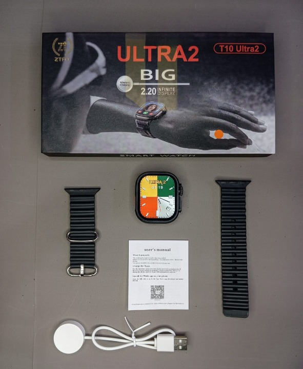 T10 Ultra 2 Smartwatch – 2.20″ Infinite Display