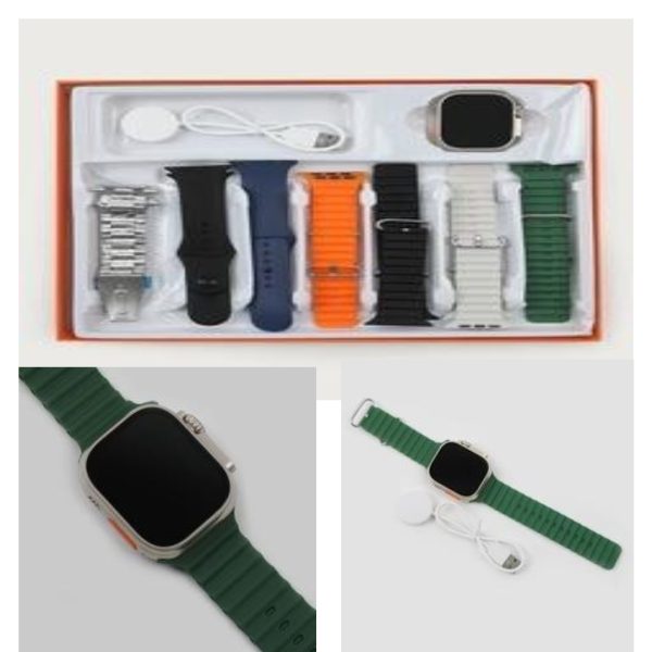 Y20 Ultra Sports Smartwatch – 8 Straps