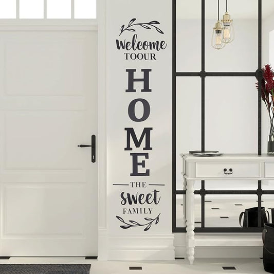 3D Welcome to Our Home Wall Art – 15 and 46 Inch