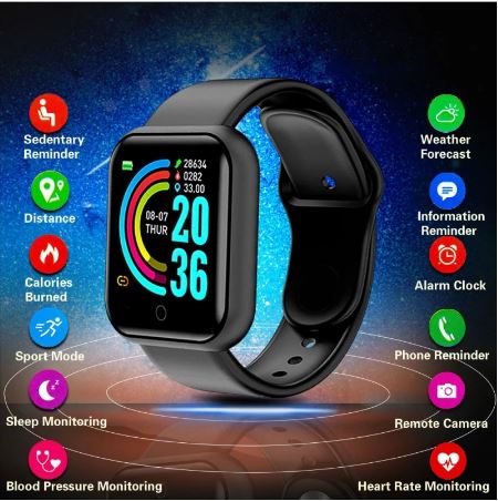 D20 Ultra Smart Watch – Health & Fitness Tracker
