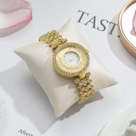Popular Fashion Diamond Women’s Quartz Leisure Watch