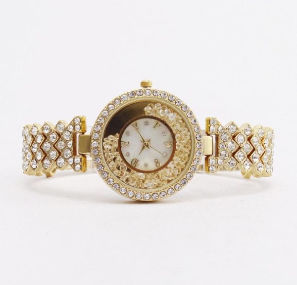Popular Fashion Diamond Women’s Quartz Leisure Watch