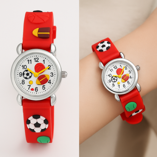 Silicone Quartz Wristwatche for kids