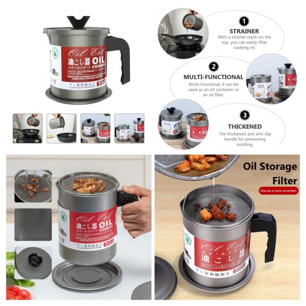 Carbon Steel Fryer Oil Pot