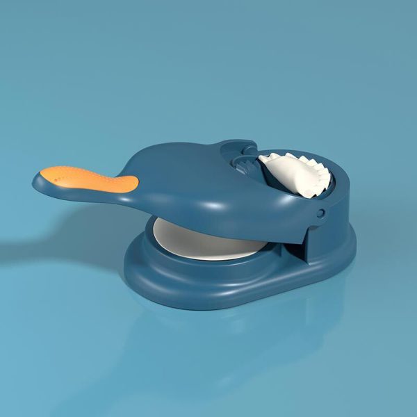 1 Dumpling Maker & 10 Pcs Of Serving Plate Set