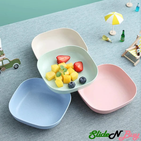 1 Dumpling Maker & 10 Pcs Of Serving Plate Set