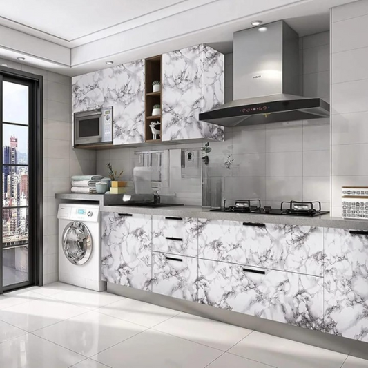 Marble Self-Adhesive, Anti Oil, Heat Resistant Wallpaper