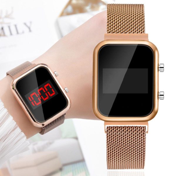 Touch Led Magnet smart digital Watch-Fashion Casual Sports Men’s Watch