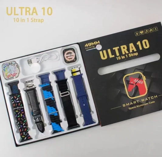 Ultra 10 Smartwatch – 49mm HD Display with BT Calling