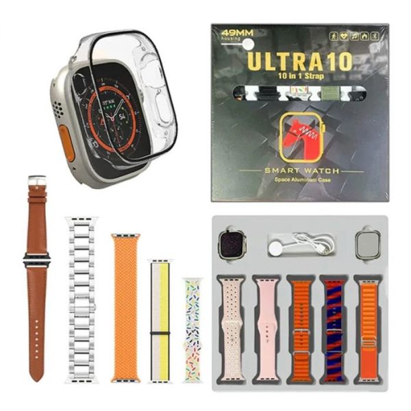 Ultra 10 Smartwatch – 49mm HD Display with BT Calling