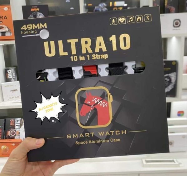 Ultra 10 Smartwatch – 49mm HD Display with BT Calling