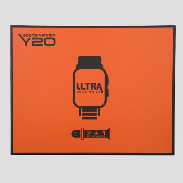 Y20 Ultra Sports Smartwatch – 8 Straps