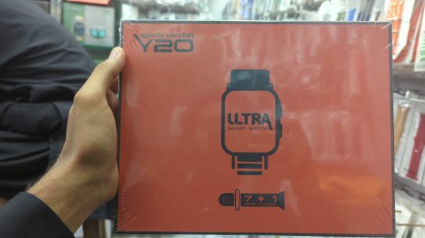 Y20 Ultra Sports Smartwatch – 8 Straps